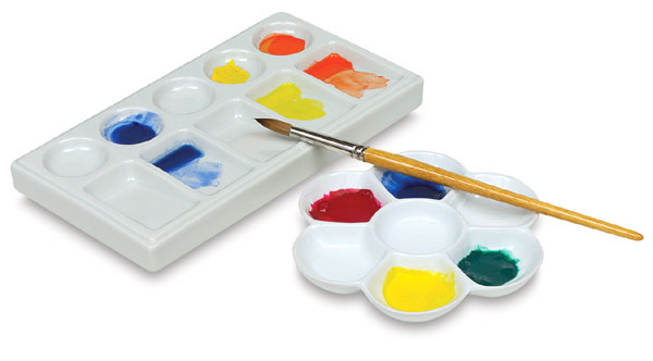 Ceramic Watercolor Dishes