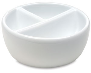 Round Palette, with 3 Wells