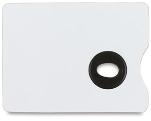 White Melamine Palette, Rectangle