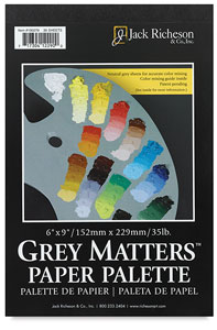 Gray Paper Palette, 30 Sheets