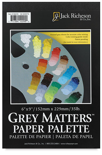Gray Paper Palette, 30 Sheets