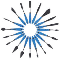 Blick Blue Comfort Grip Painting Knives