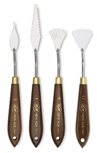 New Age Painting Knives, Set of 4