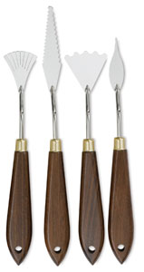 New Age Painting Knives, Set of 4