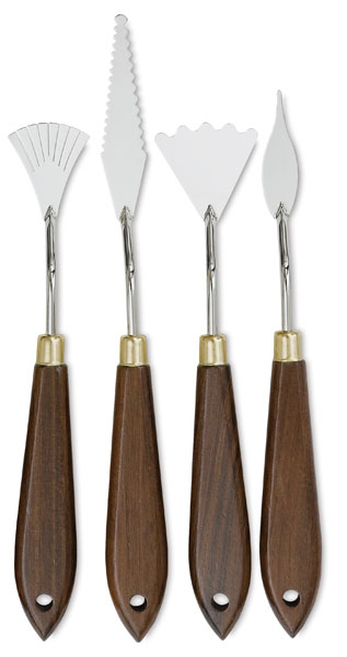 New Age Painting Knives, Set of 4