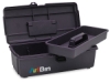 Artworx 1-Tray Art/Craft Box, Black Orchid