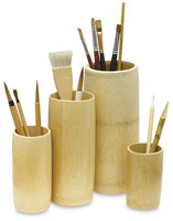 Yasutomo Bamboo Brush Holders