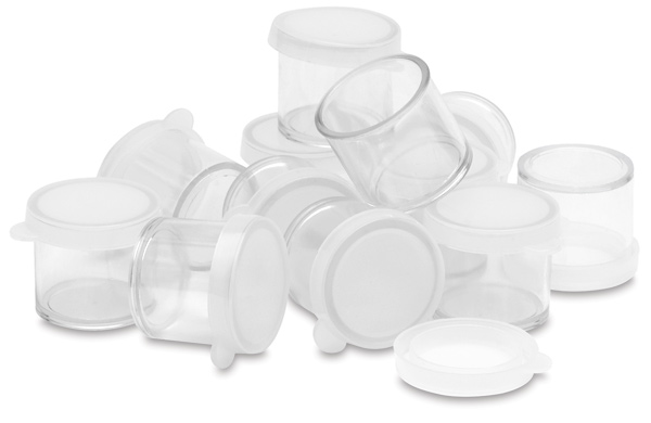 Plastic Storage Container, Multi-Pack of 12