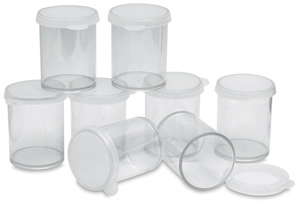 Plastic Storage Container, Multi Pack of 8