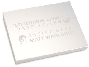Example of Laser Etching on Presentation Box
