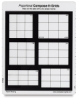  8" &times; 10" , 6 Grids in 1
