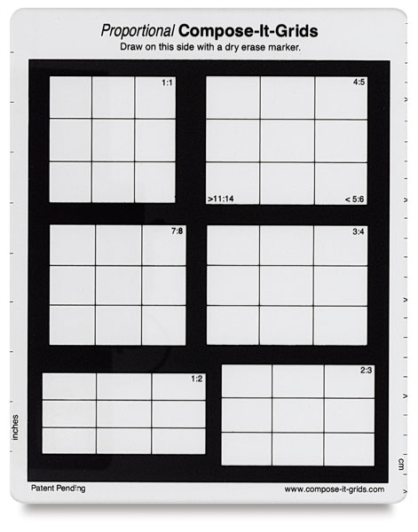  8" &times; 10" , 6 Grids in 1