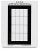  8" &times; 10" , Single Grid 1:2