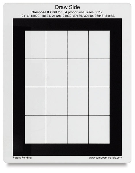  8" &times; 10" , Single Grid 3:4