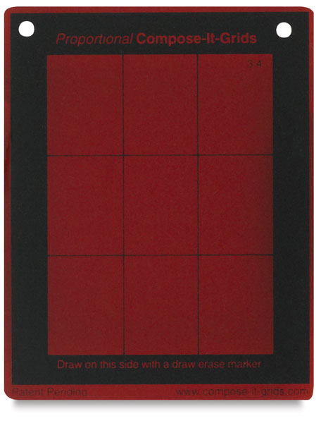  4" &times; 4" , Red Tinted Value Finder