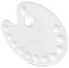 Oval Plastic Palette, 12 Round Wells
