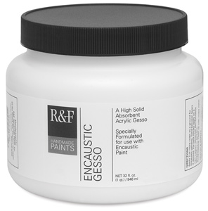 Encaustic Gesso, Quart Jar