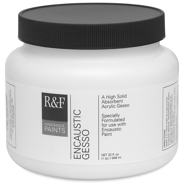Encaustic Gesso, Quart Jar