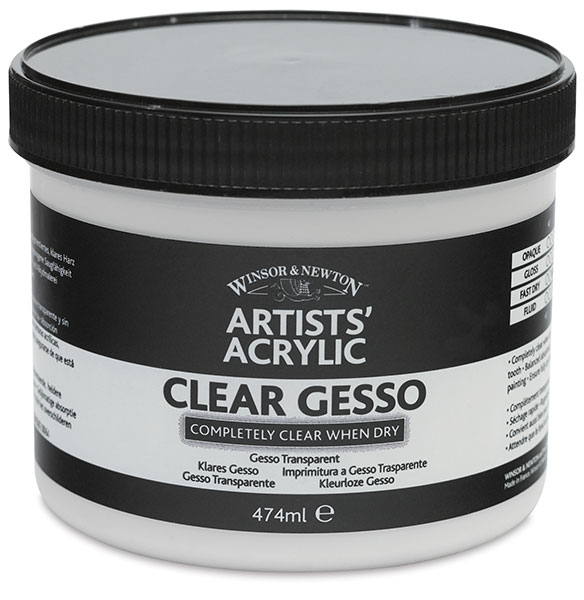 Gesso, 474 ml Jar