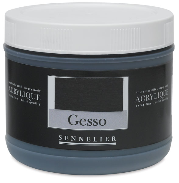 Acrylic Gesso, Black