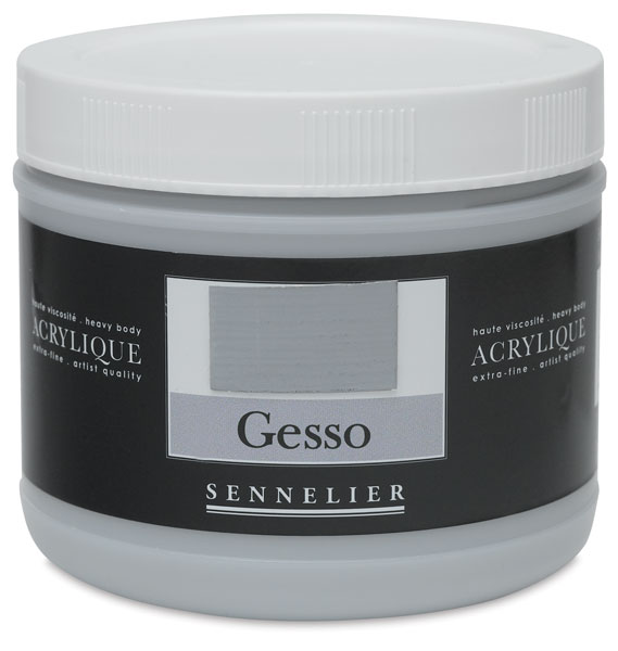 Acrylic Gesso, Light Gray