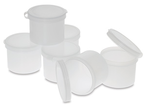 Plastic Palette Cups, 2&nbsp;oz, Pkg of 6