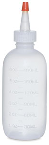 Plastic Squeeze Bottle, 6&nbsp;oz