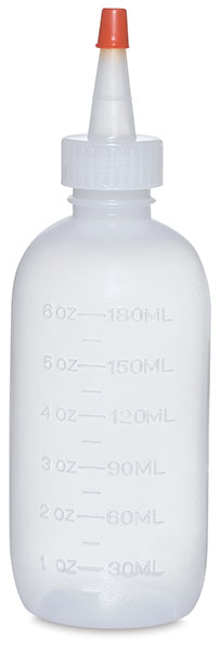 Plastic Squeeze Bottle, 6&nbsp;oz