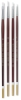 White Sable Pack I,  Set of 4 Brushes