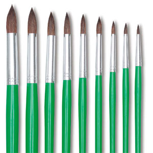 Set of 9 Brushes
