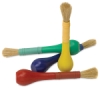 Easy Grip Brushes, Pkg of 4