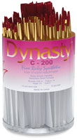 Dynasty Fine Ruby Synthetic Brushes