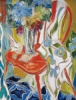 "Inner Spaces with Orange Chair" by Kristin Gibson