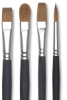 Blick Masterstroke Pure Red Sable <nobr>Long Handle Brushes</nobr>