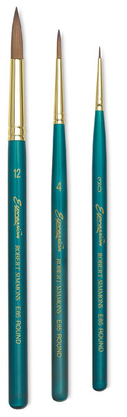 Pointed Round Brushes