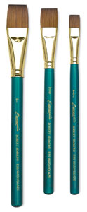 Flat Wash Glaze Brushes