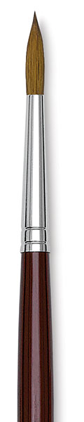 Kolinsky Red Oil Sable Round, Size 12