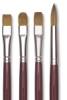 Red Oil Sable Brushes