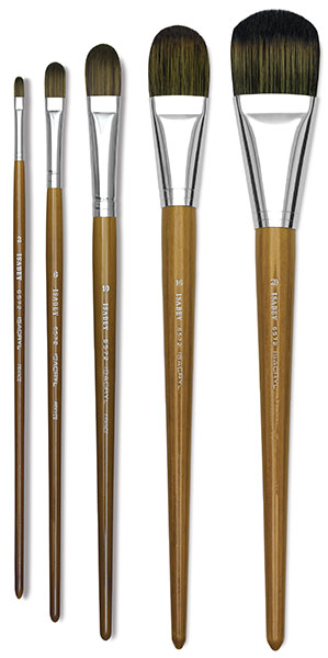 Filbert Brushes
