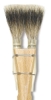 Luco Double Badger Square Brushes