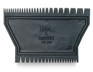 Graduated 2-Sided Rubber Comb