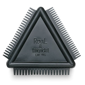 Triangular Rubber Comb