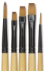 Decorative Mini Detail Brushes, Set of 5
