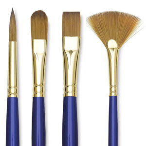 Long Handle Sapphire Brushes