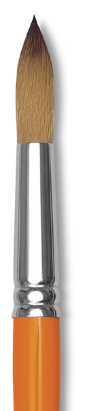 Short Handle Pointed Round,  Size 14 