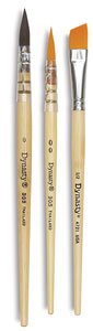 Silk Painting and Watercolor Brush Set of 3