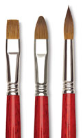 Blick Master Kolinsky Sable Long Handle Brushes