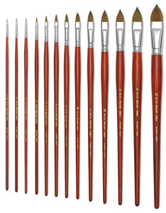 Filbert, Sizes  2/0&ndash;20 