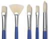 Blick Scholastic White Bristle Brushes