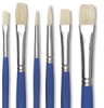 Blick Scholastic White Hog Bristle Set